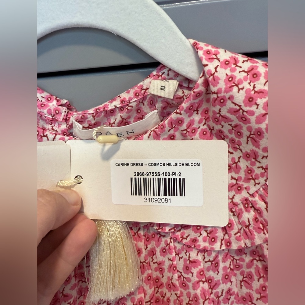 SOLD Doen Carine Dress in Cosmos Hillside Bloom size 2 years NWT - Picture 3 of 3